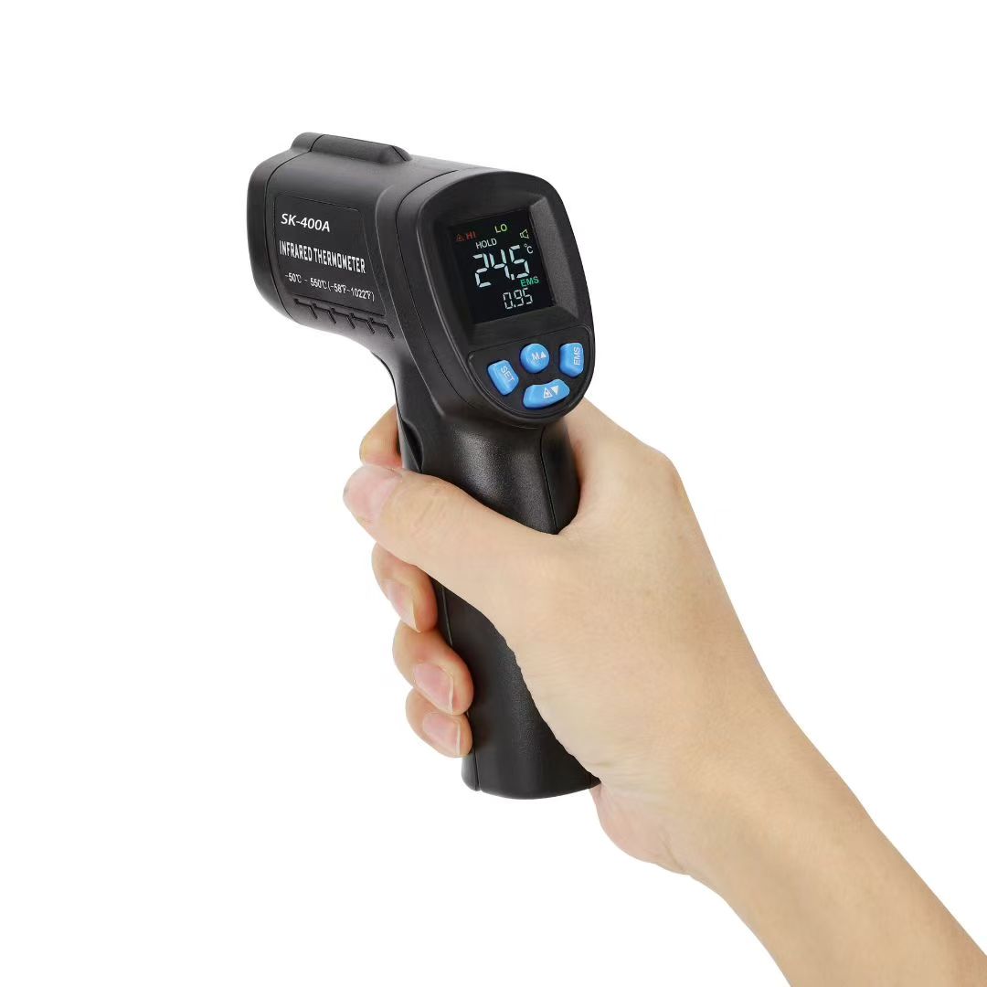 Infrared laser thermometer